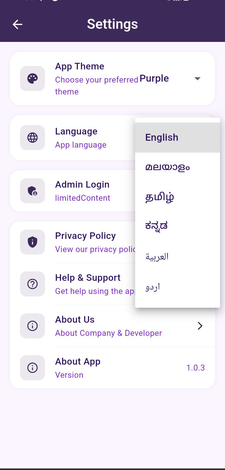 Majlis Locations
